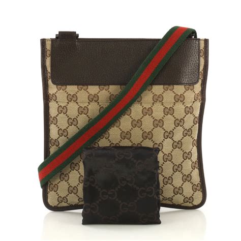 vintage gucci crossbody bag leather